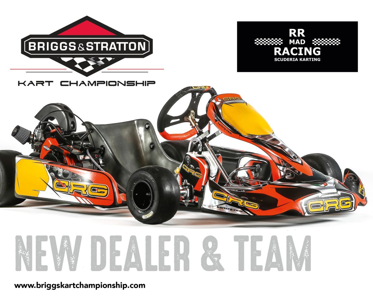 RR MAD Racing nuovo team e rivenditore Briggs 